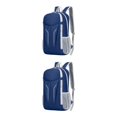thumbnail image 2 of kurtrusly 1/2/3/5 Nylon Waterproof And Durable Camping Hiking Backpack For Convenient Travel Making Easy To Fold DARK BLUE 2PCS, 2 of 6