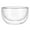 Transparent, variant on IDEANATEGRATE High Borosilicate Glass Bowl 1Pack 4.3x4.3x2.7in