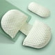 thumbnail image 1 of Almohada de Embarazo, Almohada de Maternidad para Mujeres Embarazadas, con Funda Ajustable, Desmontable y Lavable, Cojín de Apoyo para Vientre, Espalda, Piernas y Caderas (Verde), 1 of 6