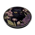 thumbnail image 2 of PopSockets con forma de gato negro, bonita y estética, para amantes de los gatos, 2 of 6