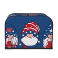 thumbnail image 2 of Picia Three Gnome Independence Day Print 4 Slice Toaster Cover , Toaster Protector Dustproof Kitchen Appliance Cover, Kitchen Appliance Dustproof Protector, 2 of 7