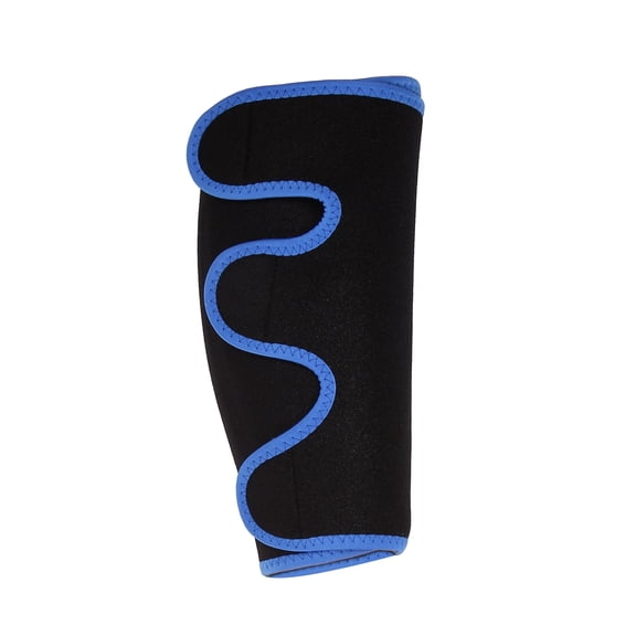Unique Bargains Adjustable Calf Compression Brace Blue for Running Joint Pain Ease Spandex