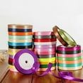 6101520254050mm Satin Ribbons 25yards/Roll Christmas Halloween