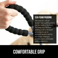 thumbnail image 4 of GORILLA GRIP Dog Leash, Heavy Duty Reflective Rope Leashes with Waste Bag Dispenser, 6 1/2 FT Gray, 4 of 9