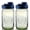 Old Glory Blue, variant on Brewing America Azure Standard Mason Jars 32 oz Wide Mouth Teal Glass Mason Drinking Jars with Lid Set of 2