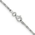 thumbnail image 4 of 14K White Gold 1.6mm D/C Long Link Franco Chain, 4 of 5