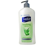 Suave Hand and Body Lotion with Soothing with Aloe 18 oz ( Pack of 3)