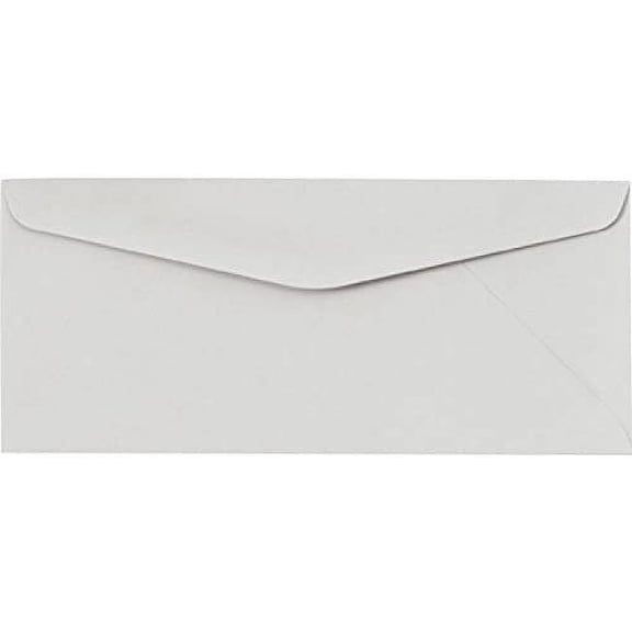 Pastel Gray # 9 Regular Envelopes (3 7/8 x 8 7/8 Inches) - Pack of 50