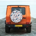 thumbnail image 6 of Susaid Fourth Of July Party Print Tire Covers,Waterproof Anti-UV Snow Sun Rain Tire Covers for RV,Truck, SUV, Trailer, Camper-17 inch, 6 of 6