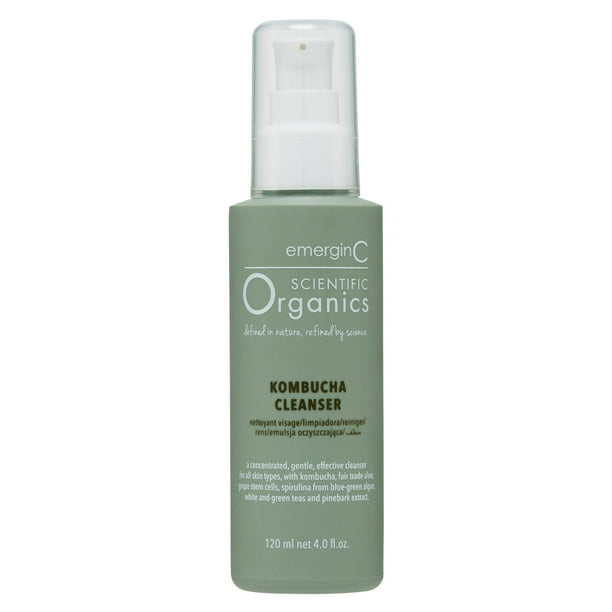 Limpiador Emergin C Scientific Organics Kombucha 120 ml/4 oz