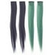 thumbnail image 1 of 4pcs Mujeres de la extensión de cabello clips de pelo corto de pelo corto para niña extensiones de cabello, 1 of 5
