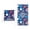Dark Blue, variant on - 40cm Convertible Functional Towel Backpack, Ocean Pattern Foldable Towel Bag, Multi-use Portable Storage Backpack for Outdoor Daily Use (D)