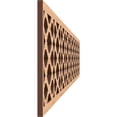 thumbnail image 3 of Ekena Millwork 46 5/8"W x 8"H x 3/8"T Somerset Fretwork Moulding, Hickory, 3 of 13