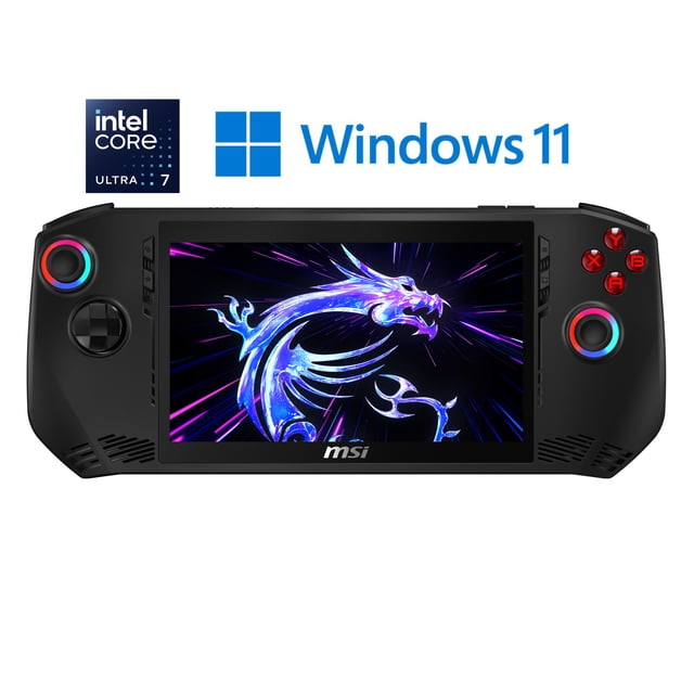 MSI Claw 7 AI+ A2VM Console de Jeu Portable Processeur Intel Core Ultra 7-258V 32 Go de RAM SSD de 1 To Windows 11MSI Claw 7 AI+ A2VM Intel Core Ultra 7-258V/ 32GB RAM/ 1TB SSD/ Win dows 11