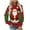 #0317-Red, variant on Womens Christmas Sweatshirt Cute Santa Claus Graphic Holiday Shirts Men Women Casual Crewneck Long Sleeve Loose Ath Gift letic Tops