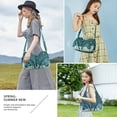 thumbnail image 5 of Angelkiss Hobo Shouder Purses for Women Crossbody Bag with Adjustable Long Straps Ultra Soft with Multiple Pockets, 5 of 5