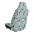 thumbnail image 2 of Lsque Animal Dog Pattern Car Seat Covers for Front Seats , Waterproof Seat Covers for Cars, Sporty Front Seat Covers,Car Seat Cover Protector Front Seats, 2 of 5