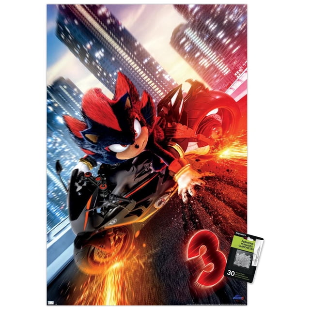 Sonic the Hedgehog 3 - Feuille de route de Shadow Motorcycle