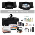 thumbnail image 3 of Gran Capacidad Maleta  Bloosom Deportiva Bolso Fitness Moda Negro, 3 of 5