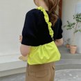 thumbnail image 2 of Sywqhk Moda Mujer Pu Plisado Bajo El Brazo Bolso De Hombro Casual Pequeño Bolso (Verde) Sywqhk Para estrenar, 2 of 9