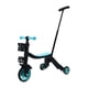 thumbnail image 5 of Patinete infantil antideslizante de 3 ruedas para niñas principiantes. Ideal para exteriores. Verde con asa de empuje, 5 of 8