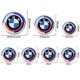 thumbnail image 2 of Bmw 50th Anniversary Emblem 7 Parts For Bm-w 82mm Emblem Bonnet And Trunk And Emblem 56mm Hubcaps zhangyuxiang LED, 2 of 2