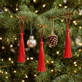 thumbnail image 4 of DXSSXC 100PC Tassel Handmade DIY Crafts Multi Color Christmas Decor for Garland Xmas Tree Banners Handmade Ornaments Holiday Party Gift Set 2026, 4 of 6