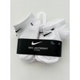 thumbnail image 1 of Nike Lot de 6 Chaussettes Légères Invisibles pour Enfants Blanches ( 7C ), 1 of 1
