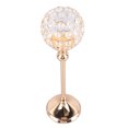 thumbnail image 1 of Candlestick Holder, Durable Single Head Candlestick Prop Minimalist  Candle Holder Gold Hollow  for Home, 1 of 8