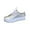 Silver, variant on Quaouag Shoes For Women Sneakers Slip Ons Low Top Lace-up Classic Casual Leather Walking Shoes Summer Flats Loafers