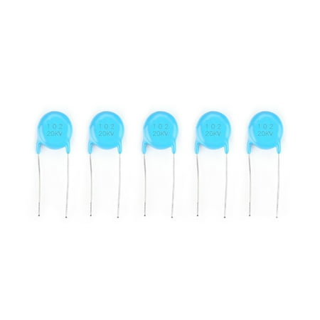 

5pcs 20KV 1000PF High Voltage Ceramic Disc Capacitors HV Set