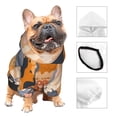 thumbnail image 3 of Fotbe Cute Cat Paw Sudadera con Estampado para Perros Pequeños – Suéter con Capucha para Mascotas, Tela Suave de Forro Polar con Bolsillo-X-Large, 3 of 7