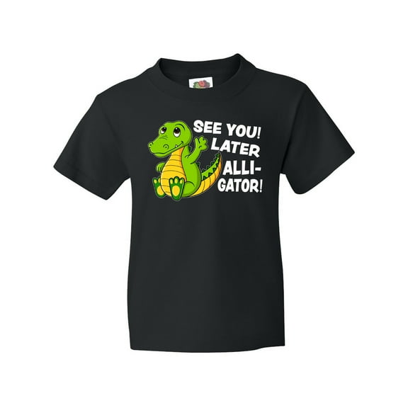 Inktastic See You Later Alligator Youth T-Shirt