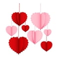 thumbnail image 1 of 8 guirnaldas románticas colgantes con forma de corazón para San Valentín para mamá. Rojo Rosa, 1 of 6