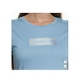 thumbnail image 3 of Calvin Klein Jeans Women's Logo T-Shirt, Blue, Small, 3 of 3