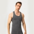 thumbnail image 2 of Afdoent Tank Tops Men Performance Athletic Compression Tank Top For Workout Basketball Gym Running Fitness Sleeveless Shirt Wicking Activewear Summer Outings, 2 of 4