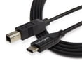 thumbnail image 4 of StarTech.com 2m 6ft USB C to USB B Cable - USB 2.0 - USB Type C Printer Cable M/M - USB 2.0 Type-C to Type-B Cable (USB2CB2M), 4 of 6
