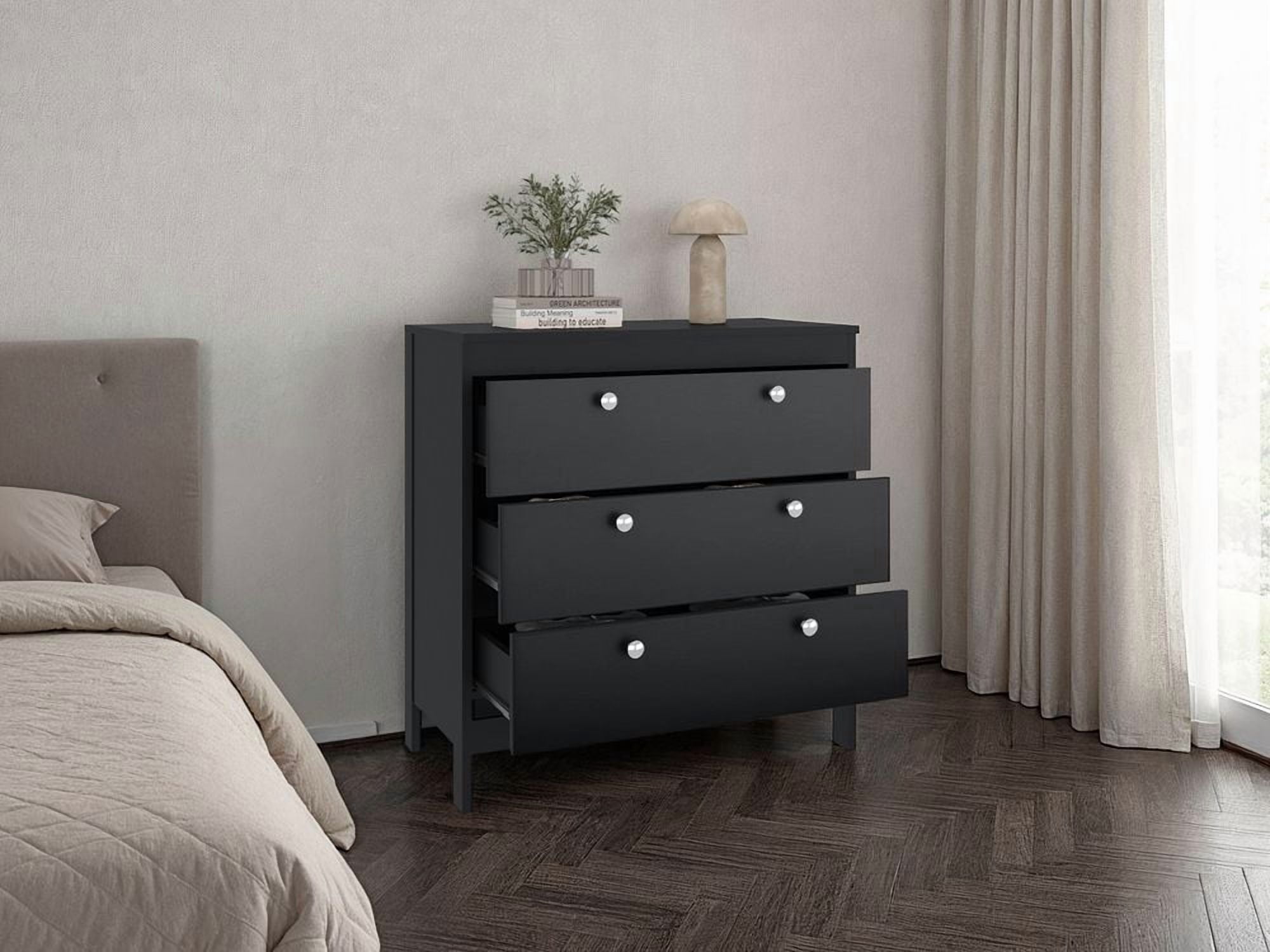 Kolcraft 3 Drawer Transitional Dresser, Anti-Tip Kit Included