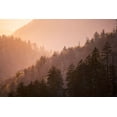 thumbnail image 2 of Jones, Adam 14x11 White Modern Wood Framed Museum Art Print Titled - Sunset from Morton Overlook-Great Smoky Mountains National Park-Tennessee, 2 of 4