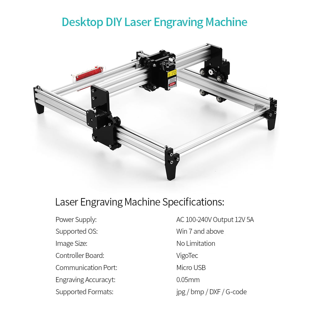 500mW USB DIY Laser Engraving Machine Cutting Printer Engraver Logo Picture Mark 