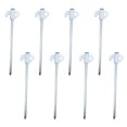 thumbnail image 1 of Non-Rust Heavy Duty Tent Stakes, Secure Support Screw Ground Anchor for Patios & Gardens (Reusable Fluorescence), 1 of 5