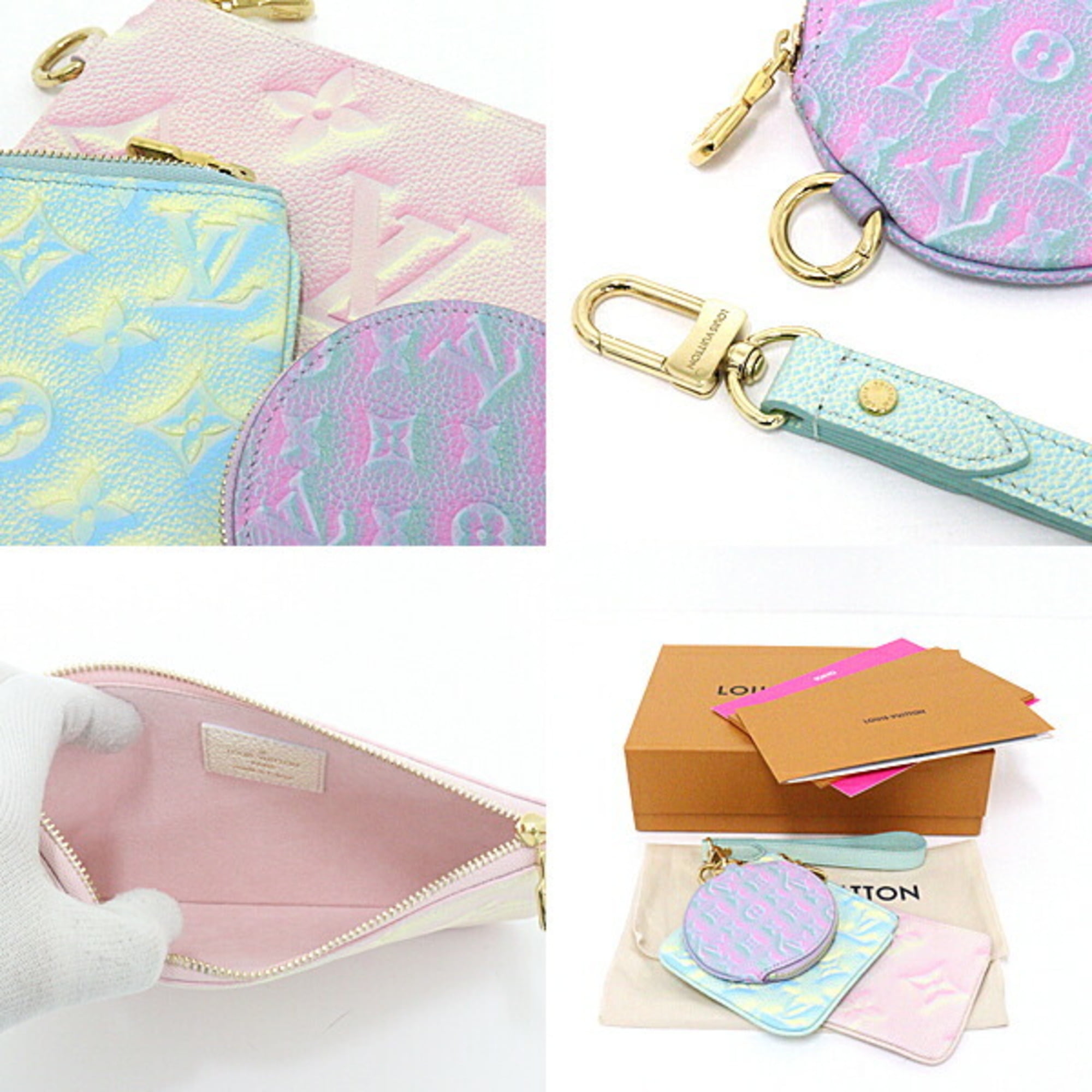 Louis Vuitton Key Pouch in Stardust Pink JAPAN EXCLUSIVE