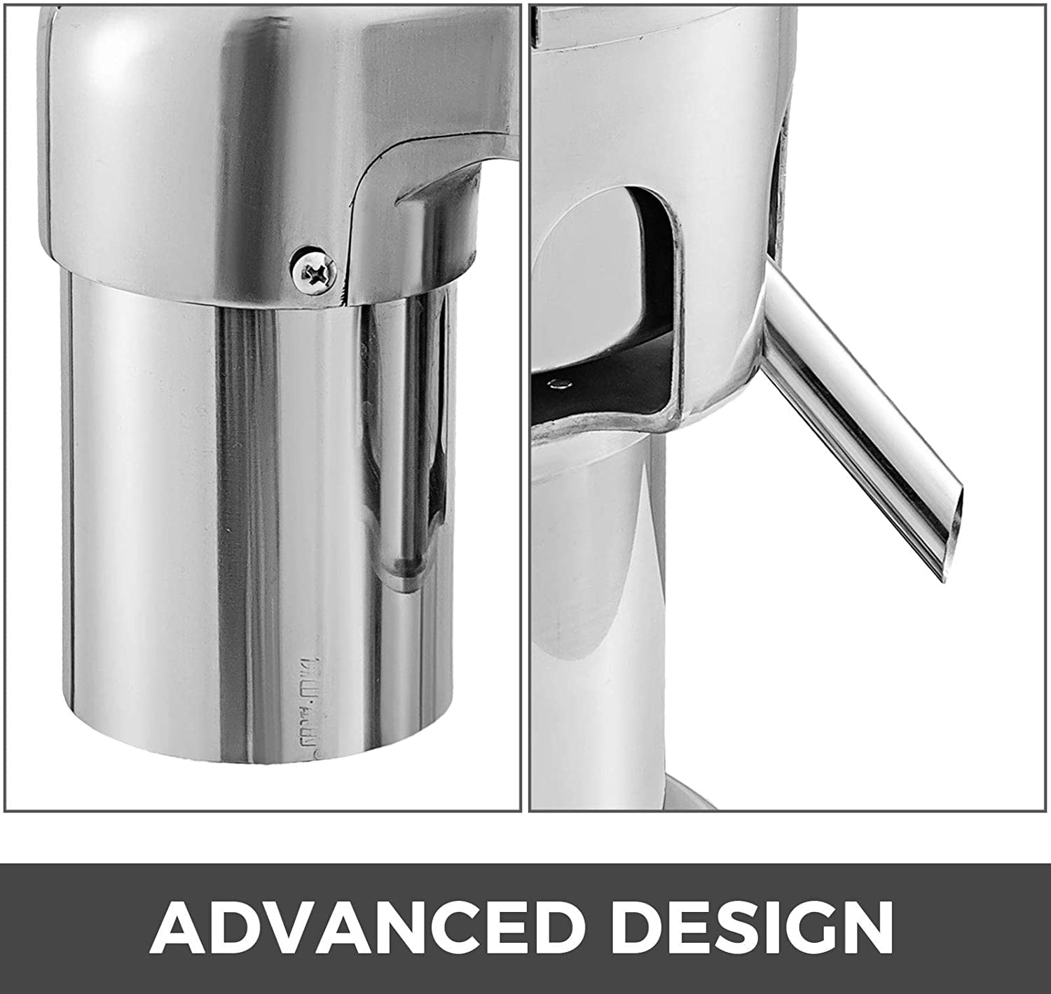 KFFKFF Commercial Juice Extractor Heavy-Duty Juicer with Durable Aluminum and Stainless Steel Design for Efficient Fruit and Vegetable Juicing