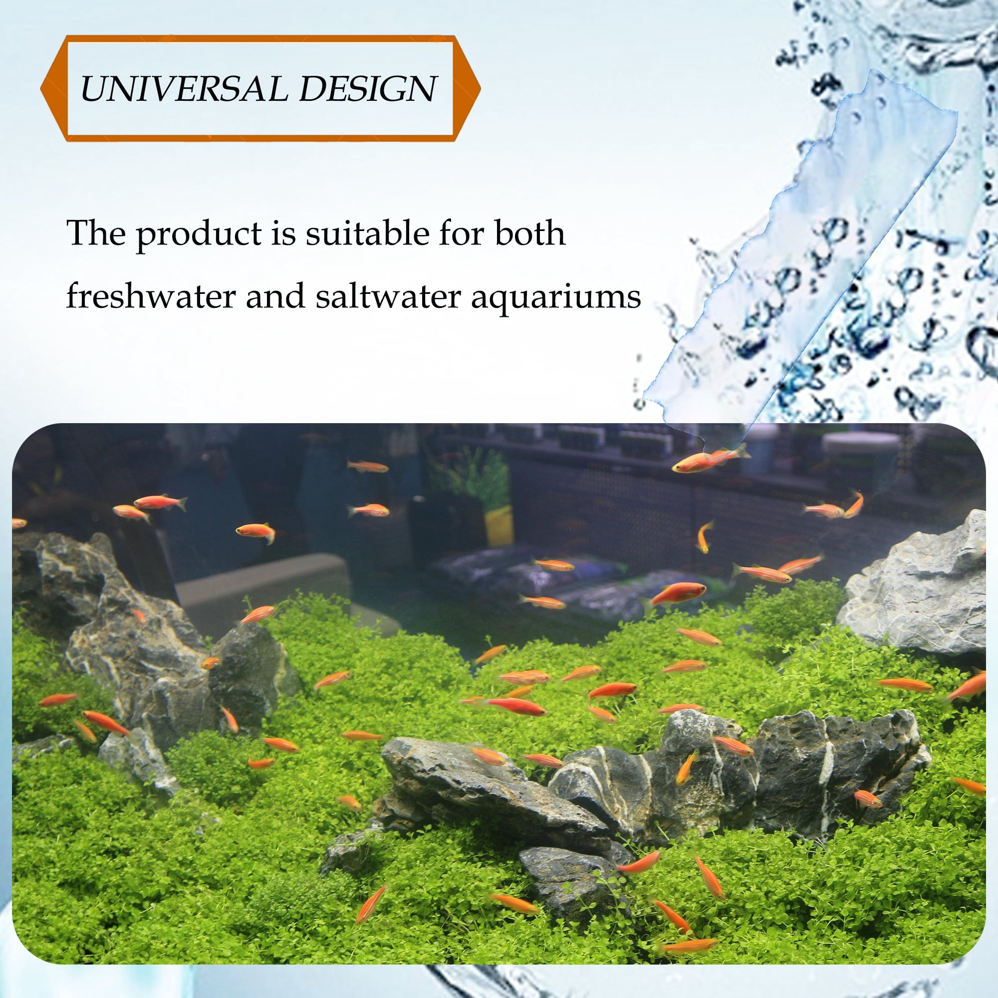 TropicAqua Replacement Aquarium Bio Sponge Foam Filter Pads Inserts Value Pack Suitable for Fluval 406, 407(Pack of 24)