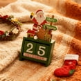 thumbnail image 2 of Wooden Advent Calendar Decor, Festive Desktop Ornament and Countdown Calendar, Perfect Christmas Gift for Home Decor, Christmas Countdown Must-Have Time Desk Calendar, 2 of 3