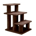 thumbnail image 3 of FurHaven Pet Stairs | Steady Paws 3-Step Pet Stairs, Brown, 3 of 3