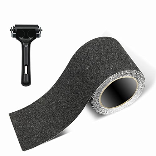 Anti Slip Tape Outdoor Black 4 Inch x 30 Foot Grip Tape Friction Non