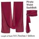 thumbnail image 5 of Pirate Costume Accessories Pirate F Belt Waist Sash And Pirate F Bnas For Women Men, 5 of 5