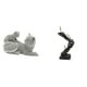 thumbnail image 1 of Escultura De Gato, Adorno De Mesa, Artesanía, Figura Decorativa, Estatua De Animal, Escalera De Pensador, Figura Abstracta De Resina, Artesanía, Estantería, Objetos Decorativos, Decoraciones, 1 of 8