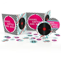 50 S Sock Hop 1950s Rock N Roll Party Centerpiece Table